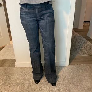 See Thru Soul Blue Boot Cut Jeans